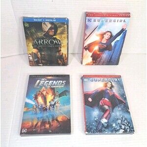 DC Lot Supergirl S1-2 DVD & Legends of Tomorrow S1 DVD Arrow Blu-ray Tested